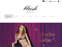 Tablet Screenshot of blush-berlin.com
